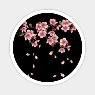 Cherry Blossom Flower Magnet